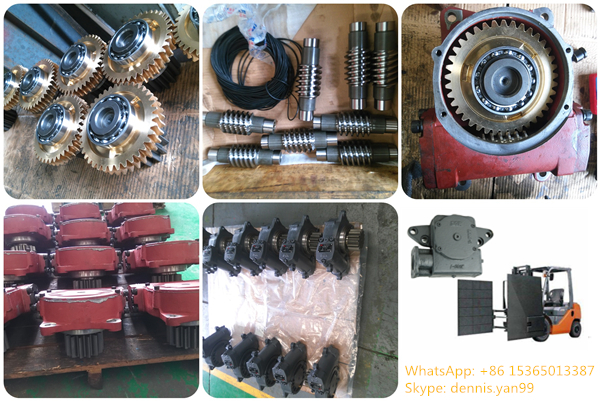 clamping type forklift worm gearbox