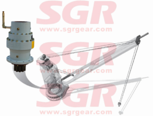 slewing drive gearbox for tower crane