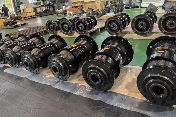 SGR gearboxes are used in crushers and shredders