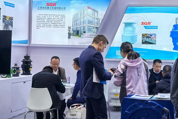 SGR gearboxes on bauma CHINA 2024