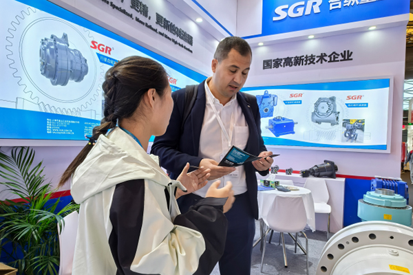 SGR gearboxes on PTC ASIA 2024